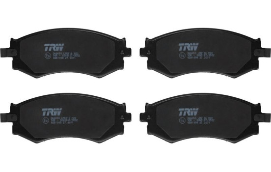 Brake Pad Set, disc brake GDB1008 TRW, Image 2