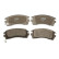 Brake Pad Set, disc brake GDB1013 TRW, Thumbnail 2