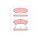 Brake Pad Set, disc brake GDB1014 TRW, Thumbnail 2