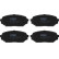 Brake Pad Set, disc brake GDB1028 TRW, Thumbnail 2