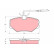 Brake Pad Set, disc brake GDB1051 TRW, Thumbnail 2