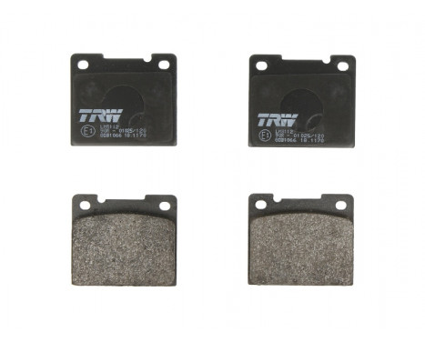 Brake Pad Set, disc brake GDB1066 TRW