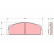 Brake Pad Set, disc brake GDB107 TRW, Thumbnail 2