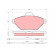 Brake Pad Set, disc brake GDB1102 TRW, Thumbnail 2