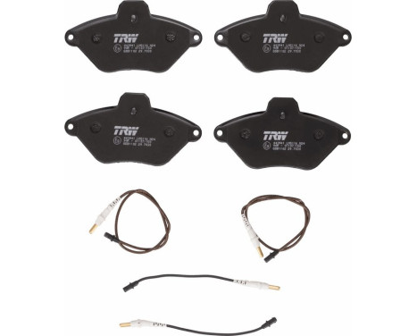 Brake Pad Set, disc brake GDB1102 TRW, Image 2
