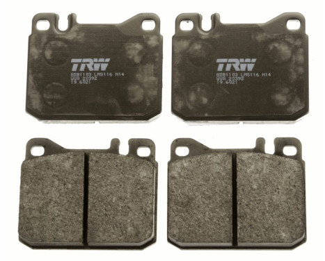 Brake Pad Set, disc brake GDB1103 TRW, Image 3