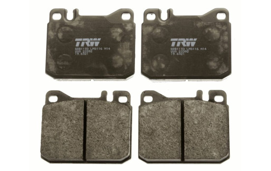 Brake Pad Set, disc brake GDB1103 TRW, Image 3
