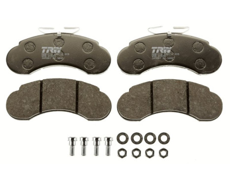 Brake Pad Set, disc brake GDB1114 TRW, Image 3