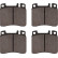Brake Pad Set, disc brake GDB1122 TRW, Thumbnail 3