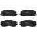 Brake Pad Set, disc brake GDB1128 TRW, Thumbnail 2