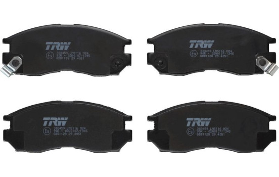 Brake Pad Set, disc brake GDB1128 TRW, Image 2