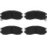 Brake Pad Set, disc brake GDB1128 TRW, Thumbnail 3