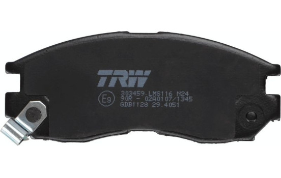 Brake Pad Set, disc brake GDB1128 TRW, Image 4