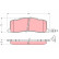 Brake Pad Set, disc brake GDB1138 TRW, Thumbnail 2