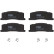 Brake Pad Set, disc brake GDB1138 TRW, Thumbnail 2