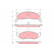 Brake Pad Set, disc brake GDB1158 TRW, Thumbnail 2