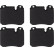 Brake Pad Set, disc brake GDB1161 TRW, Thumbnail 3