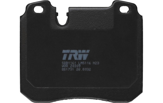 Brake Pad Set, disc brake GDB1161 TRW, Image 4
