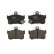 Brake Pad Set, disc brake GDB1169 TRW