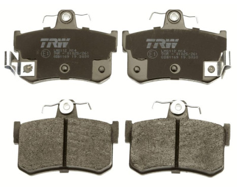 Brake Pad Set, disc brake GDB1169 TRW, Image 3