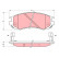 Brake Pad Set, disc brake GDB1175 TRW, Thumbnail 2