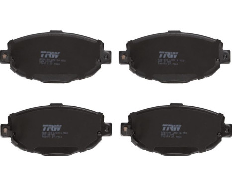 Brake Pad Set, disc brake GDB1184 TRW, Image 2