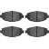 Brake Pad Set, disc brake GDB1184 TRW, Thumbnail 3