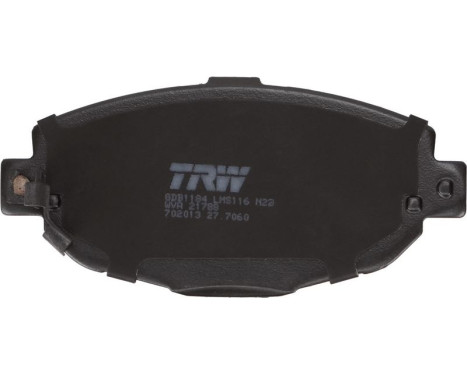 Brake Pad Set, disc brake GDB1184 TRW, Image 4