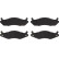 Brake Pad Set, disc brake GDB1207 TRW, Thumbnail 3