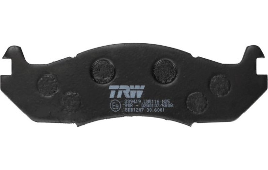 Brake Pad Set, disc brake GDB1207 TRW, Image 4