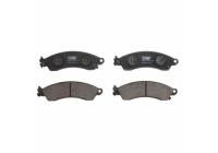 Brake Pad Set, disc brake GDB1226 TRW