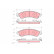 Brake Pad Set, disc brake GDB1226 TRW, Thumbnail 2