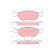 Brake Pad Set, disc brake GDB1246 TRW, Thumbnail 2