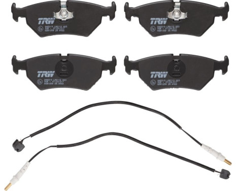 Brake Pad Set, disc brake GDB1258 TRW, Image 2