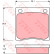 Brake Pad Set, disc brake GDB126 TRW