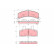 Brake Pad Set, disc brake GDB1273 TRW, Thumbnail 2