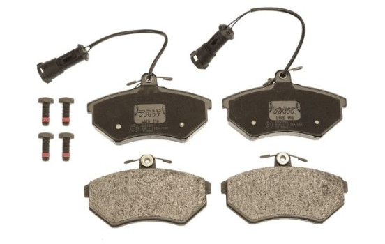 Brake Pad Set, disc brake GDB1281 TRW, Image 2