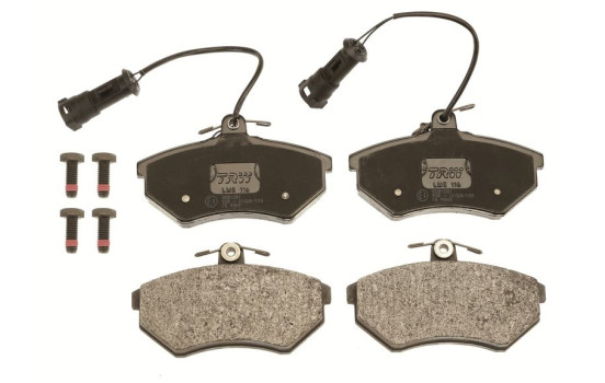 Brake Pad Set, disc brake GDB1281 TRW, Image 3