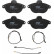 Brake Pad Set, disc brake GDB1301 TRW, Thumbnail 2
