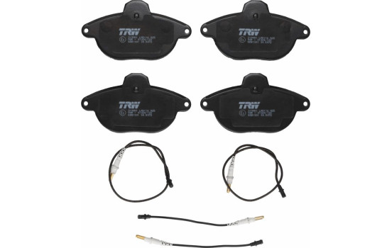 Brake Pad Set, disc brake GDB1301 TRW, Image 2