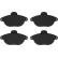 Brake Pad Set, disc brake GDB1301 TRW, Thumbnail 3