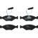 Brake Pad Set, disc brake GDB1347 TRW, Thumbnail 2