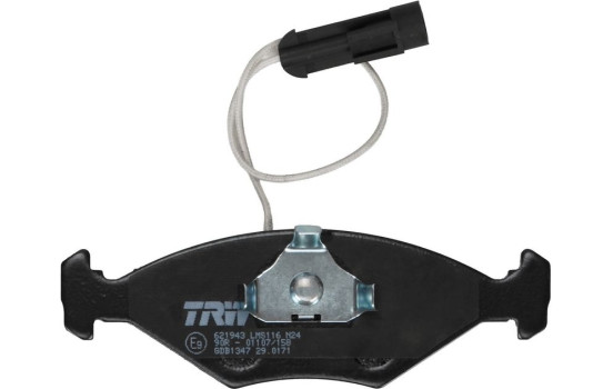 Brake Pad Set, disc brake GDB1347 TRW, Image 4