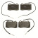 Brake Pad Set, disc brake GDB1359 TRW, Thumbnail 3