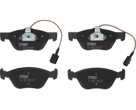 Brake Pad Set, disc brake GDB1362 TRW, Image 2