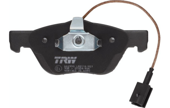 Brake Pad Set, disc brake GDB1362 TRW, Image 4