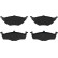 Brake Pad Set, disc brake GDB1375 TRW, Thumbnail 3