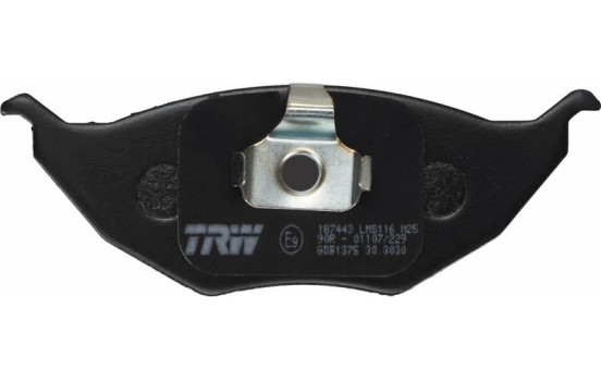 Brake Pad Set, disc brake GDB1375 TRW, Image 4