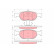 Brake Pad Set, disc brake GDB1382 TRW, Thumbnail 2