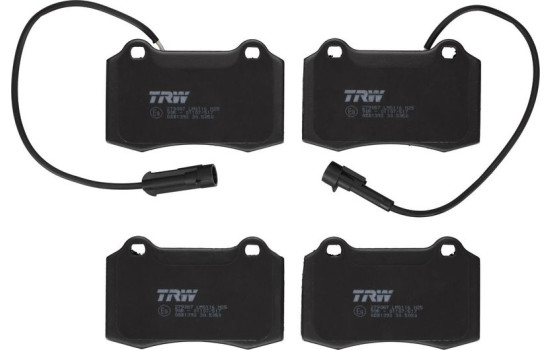 Brake Pad Set, disc brake GDB1392 TRW, Image 2